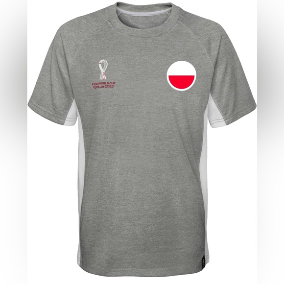 NWT Men’s FIFA World Cup 2022 in Qatar Jersey XXL Poland - Picture 1 of 11